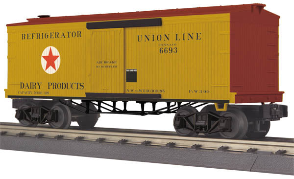 MTH 30-74697 O Pennsylvania Union Line 19th Century 34’ Boxcar