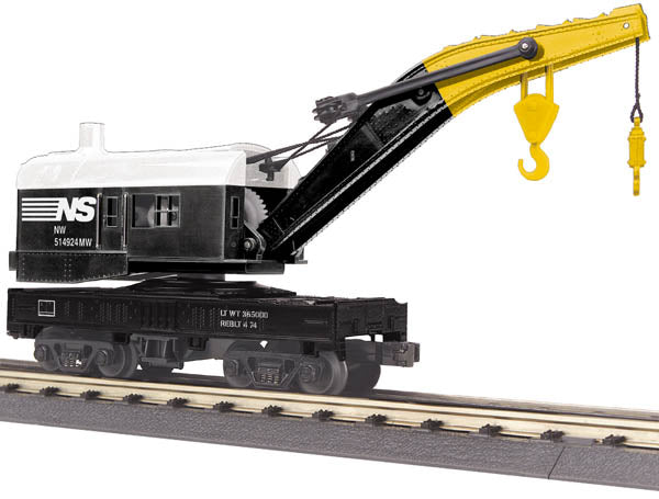 MTH 30-79346 Norfolk & Southern Crane Car