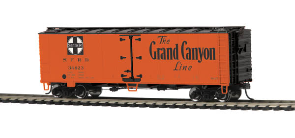 MTH 85-78031 HO Santa Fe 40'' Steel Sided Reefer Car #34923