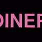 Miller Engineering 1982 N/HO Medium Diner Horizontal Animated Neon Sign