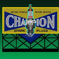 Miller Engineering 5071 HO/N Animated Neon Billboard Champion Sparkplug Large