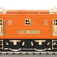 MTH 11-2021-1 Standard Gauge Orange #9 Electric Locomotive w/Brass Trim & PS2.0