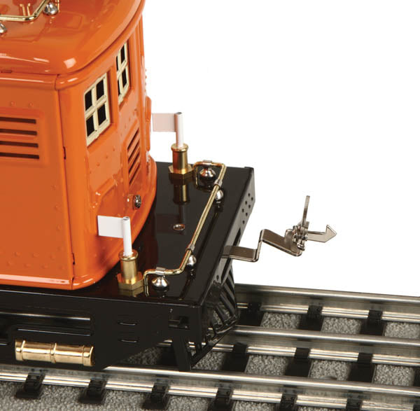 MTH 11-2021-1 Standard Gauge Orange #9 Electric Locomotive w/Brass Trim & PS2.0