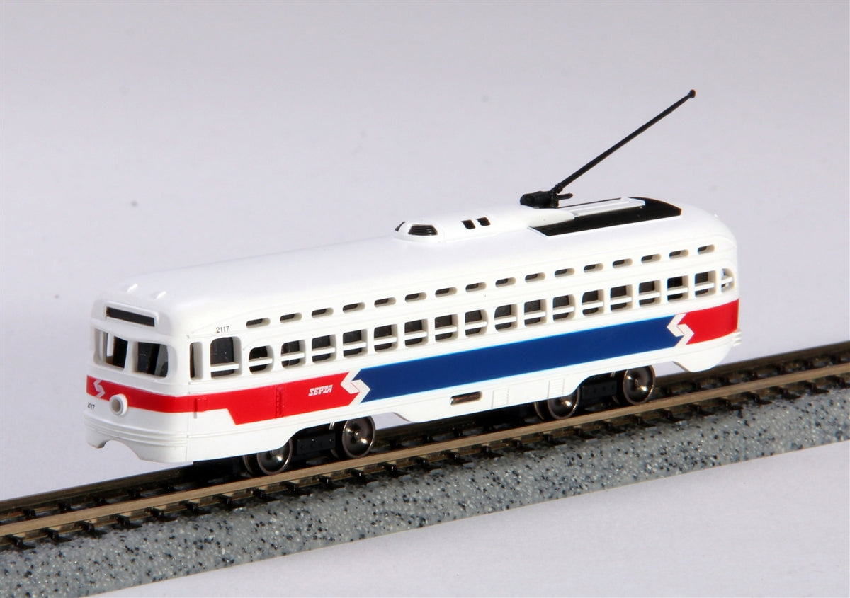 Bachmann 62997 N Septa (Red, White & Blue) - PCC Streetcar – Trainz