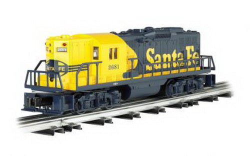 Williams 21456 SANTA FE #2681 GP-9 Powered (BLUE/ YELLOW),