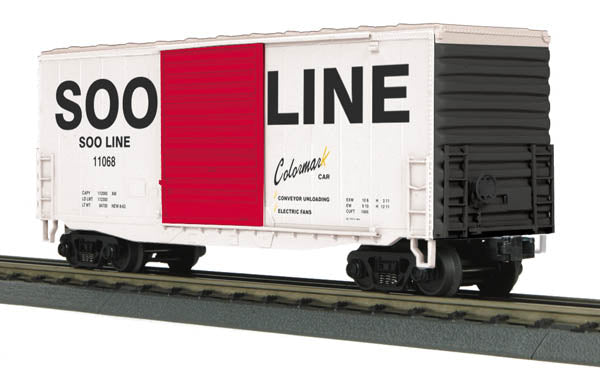 MTH 30-74688 O Scale Soo Line 40' High Cube Boxcar #11068