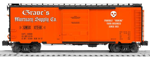 Lionel 6-17748 O Graves Mortuary Supply PS-1 Boxcar