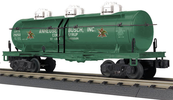 MTH 30-73363 Anheuser Busch 3-Dome Tank Car