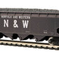 MTH 85-75041 Norfolk & Western HO Scale 70t Quad Hopper #279507
