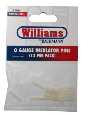 Williams 00216 Bachmann O Gauge Insulator Pins (12)
