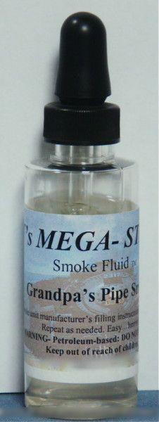 JT's Mega Steam 120 Grandpa's Pipe Smoke Fluid - 2 oz. Bottle