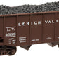Atlas 41343 N 55t 2-Bay Fishbelly Hopper LV #25052/brn