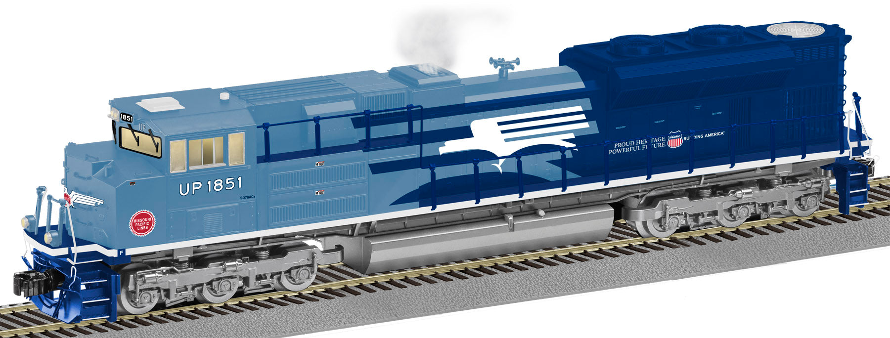 American Flyer 6-48177 S UP Heritage Missouri Pacific SD70ACe Diesel Loco #1851