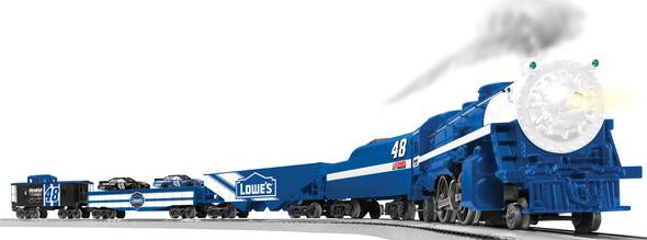 Lionel 7-11414 PP Jimmy Johnson NASCAR O Gauge Steam Train Set #48