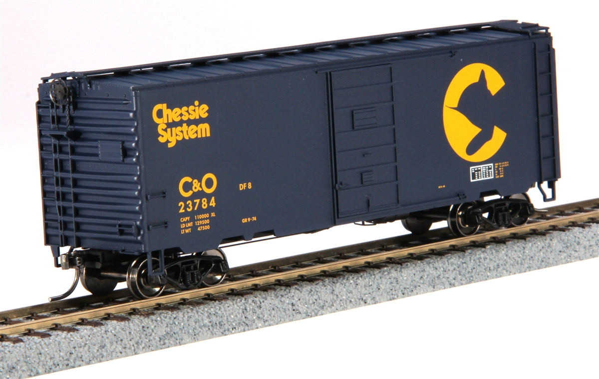 MTH 85-74096 Chessie HO Scale 40’ PS-1 Boxcar #23789