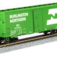 MTH 85-74104 Burlington Northern HO Scale 40’ PS-1 Box car #127843