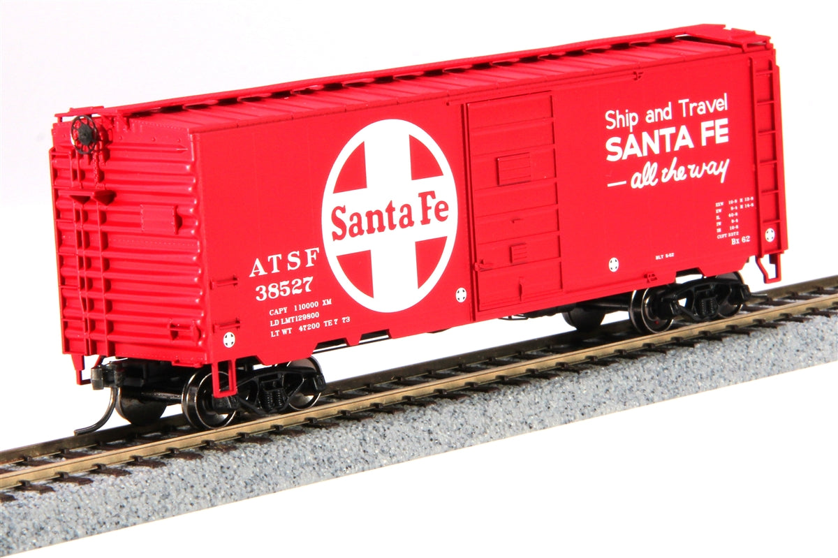 MTH 85-74108 Santa Fe HO Scale 40’ PS-1 Boxcar #38526