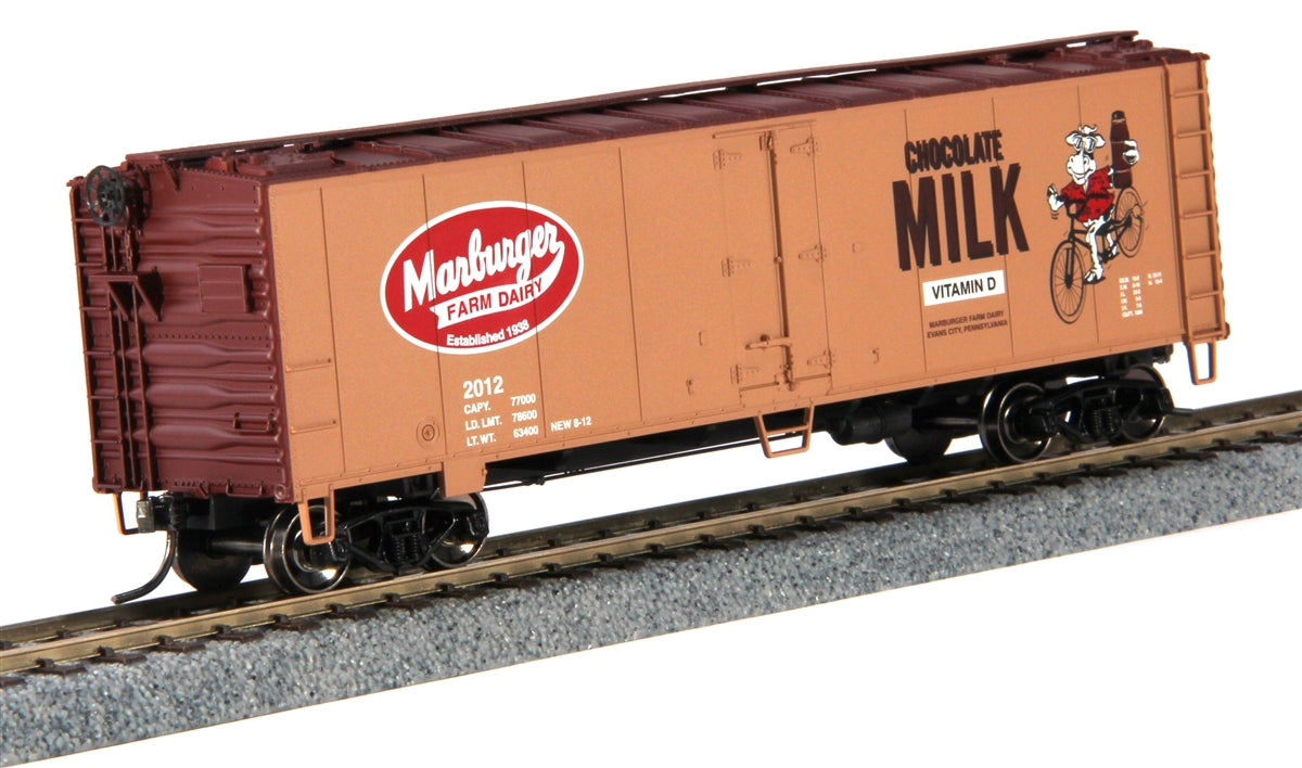 MTH 85-78026 HO Marburger 40'' Steel Sided Reefer Car #2014