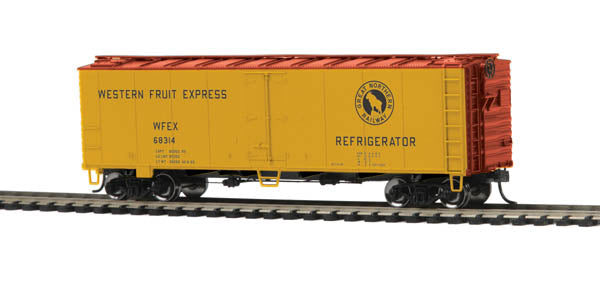 MTH 85-78035 HO Western Fruit Express 40'' Steel Sided Reefer Car #68314