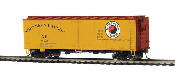 MTH 85-78042 HO Northern Pacific 40'' Steel Sided Reefer Car #91256
