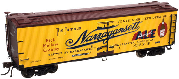 Atlas 20001468 HO Scale Narragansett Ale 40' Wood Reefer #15