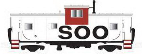 Atlas 20001574 HO Soo Line Ext.Vision Caboose #70