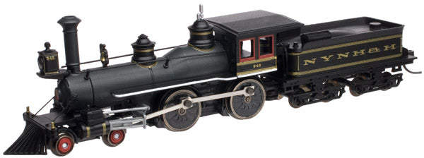 Atlas 40000467 N 4-4-0 Loco NH #629/blk&gld
