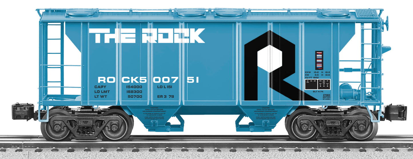 Lionel 6-27083 O Rock Island PS-2 Hopper Car