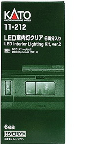 Kato 11-212 N Led Interior Lighting Kit Version 2 (Pack of 6)