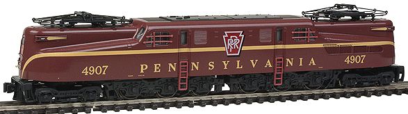 Kato 137-2013 N Pennsylvania Tuscan Single Stripe GG-1 Electric Locomotive #4907
