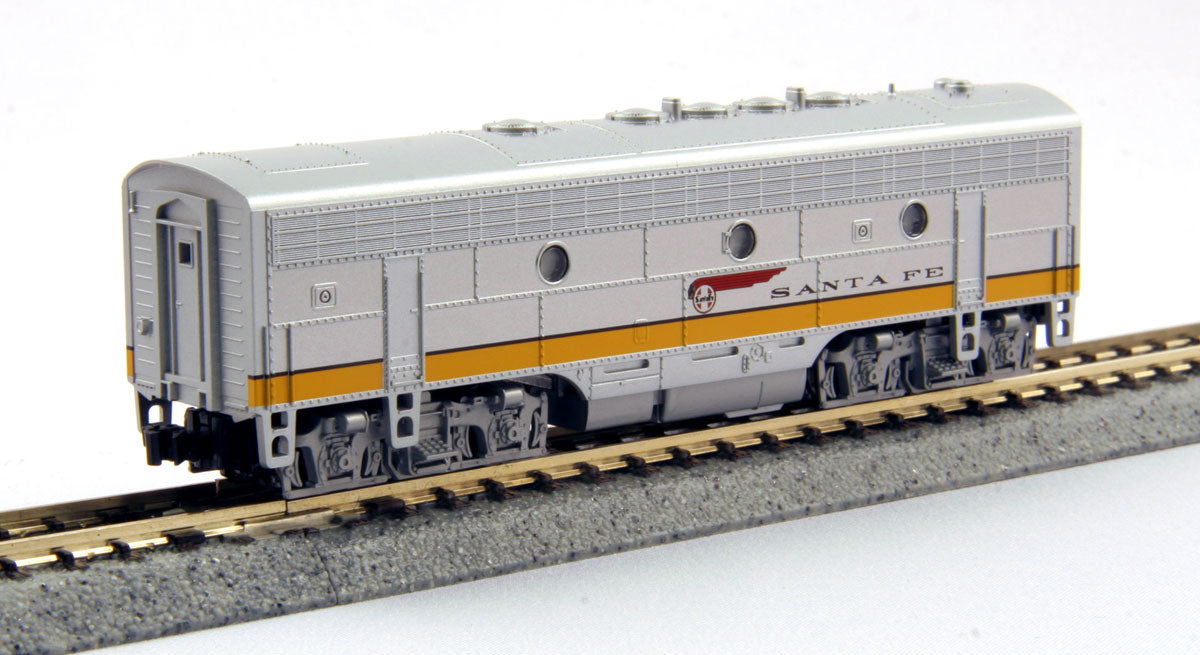 Kato 176-2212 N Santa Fe Yellow Bonnet EMD F7B Diesel Locomotive