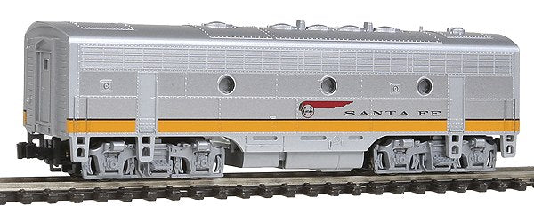 Kato 176-2212 N Santa Fe Yellow Bonnet EMD F7B Diesel Locomotive