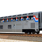 Kato 35-6062 HO Scale Amtrak Superliner Lounge - Phase III #33010