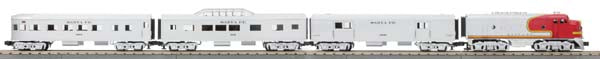 MTH 30-4222-1 Santa Fe RailKing F-3 O Gauge Diesel Passenger Train Set