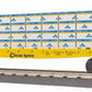 MTH 30-76487 O Chessie Bulkhead Flat w/Lumber Load