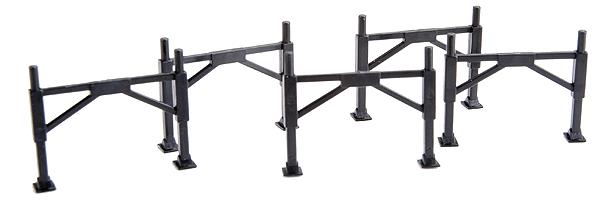 Herpa 5388 HO Trailer Stands with Stand Shoes (Pack of 5)
