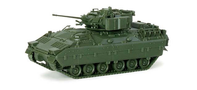 Herpa 740623 HO Sighting Mini Tanks - U.S. Army M2A1/M3A1 Bradley AFV