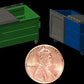 Hi-Tech Details 8003 HO Trash/Recycling Blue Dumpster Kit (Pack of 3)