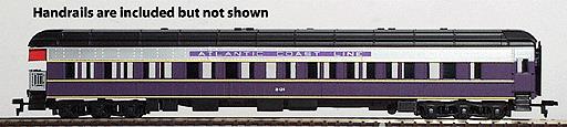 IHC 49004 HO Scale Atlantic Coast Line Heavyweight Observation Car #301