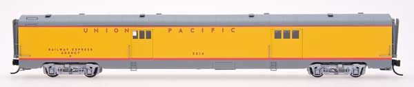 InterMountain 7665 N UP Centralia Car Shops Streamlined Smooth-Side Baggage Car