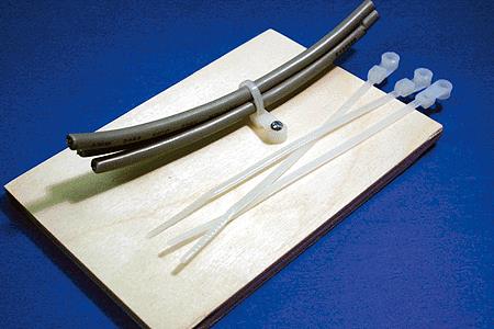 Itty Bitty Lines 1204 Screw Mount 4" Cable Ties (Pack of 20)