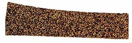 Itty Bitty Lines 1345 N Cork Roadbed Precut Section #8 Right Turnout (Pack of 2)