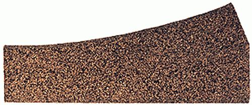 Itty Bitty Lines 1601 O Cork Roadbed Left Hand Small Radius Turnout Switch Pad