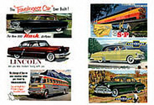 JL Innovative Design 173 HO Automobile Billboards Set 1940 & 1950 #2