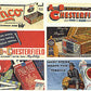 JL Innovative Design 212 HO Vintage Tobacco Billboards 1930-1960 Set #1