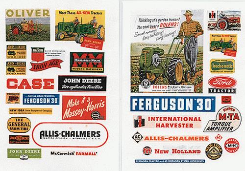 JL Innovative Design 296 HO Farm and Tractor Signs 1940-1950 (31)