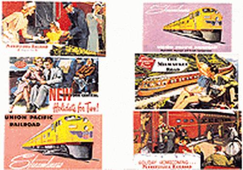 JL Innovative Design 327 Rail Billboard Signs (Set of 6)