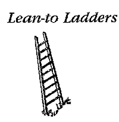 JL Innovative Design 555 Lean-to ladders 10' uf 4/