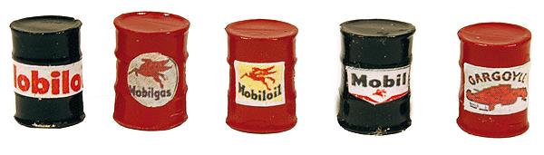 JL Innovative Design 563 Mobil Oil Barrel (Set of 5)