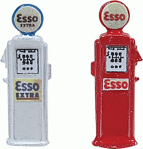JL Innovative Design 587 HO Esso Deluxe Custom Gas Pumps (Pack of 2)